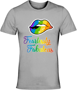 Unisex Crew Neck T-Shirt - Fearlessly Fabulous.