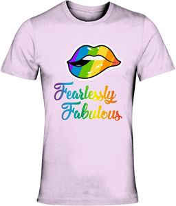 Unisex Crew Neck T-Shirt - Fearlessly Fabulous.